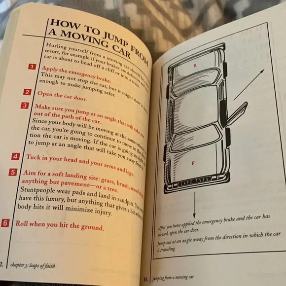 *Final Price* Worst Case Scenario Survival Handbook Paperback EUC - Picture 5 of 6